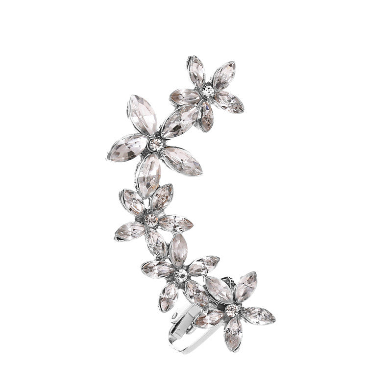 Temperament Butterfly Flower Single Hipster Catwalk Night Ear Clip