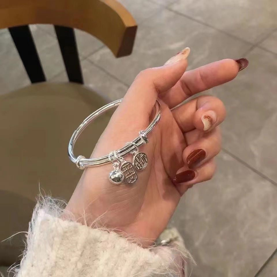 Bell Lucky Surface Female Fashion Minority Design Gift Bracelet