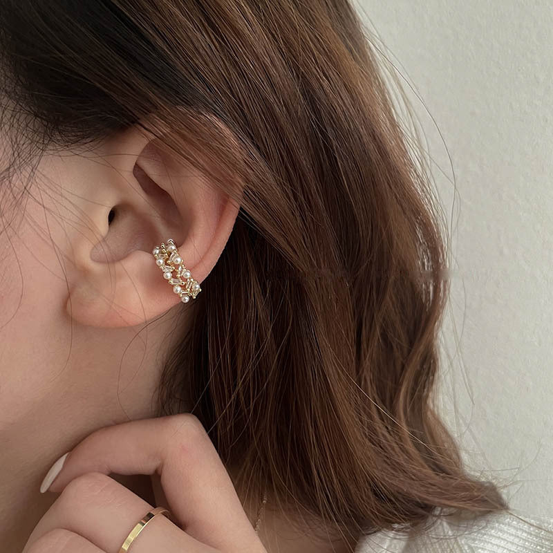 Without Piercing Temperamental Cold Style French Entry Lux Unique Bone Ear Clip