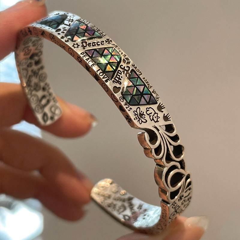 Totem Open-ended Female Style Niche Design Fashion Retro Characteristic Bracelets