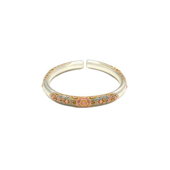 Begonia Curly Pattern Female Chinese Style Bracelet
