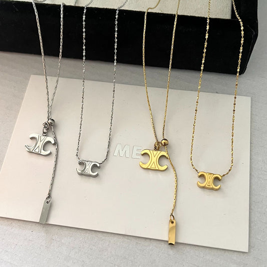 Fashion Commuter Simple Clavicle Chain Versatile Necklaces