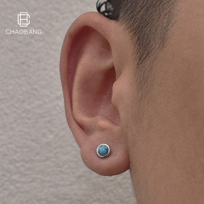 Men's Luxury Niche Design Trendy Handsome High-grade Earrings