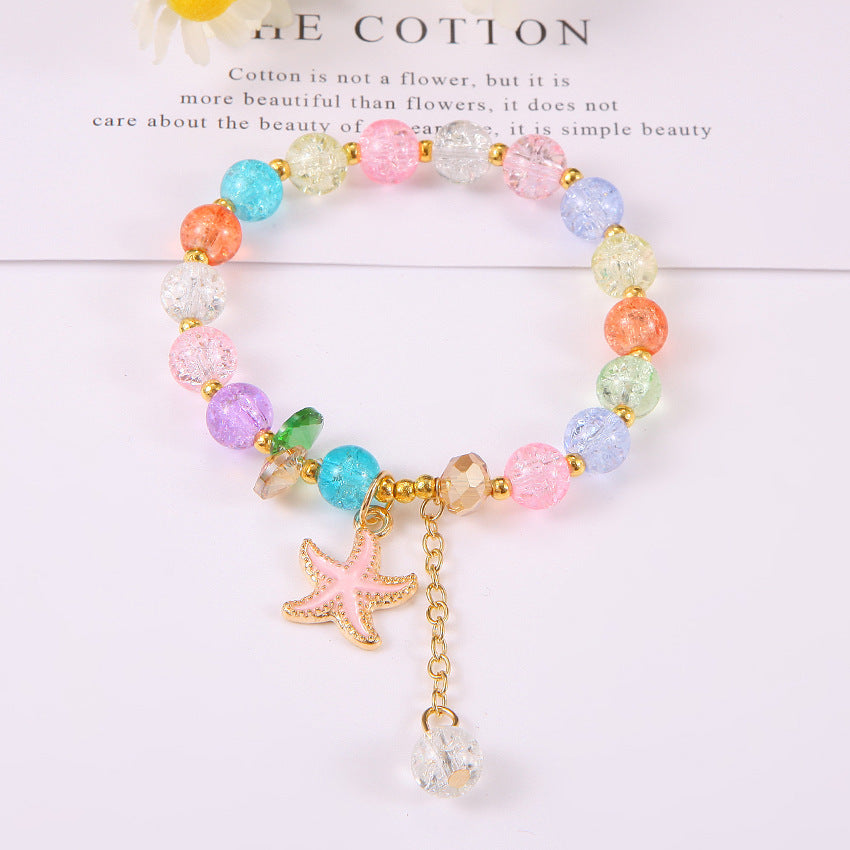 Bracelets Mori d'été simples et mignons pour enfants, Style féminin