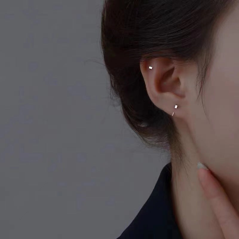 Women's Ear Small Exquisite Clip Bone Niche Design Earrings