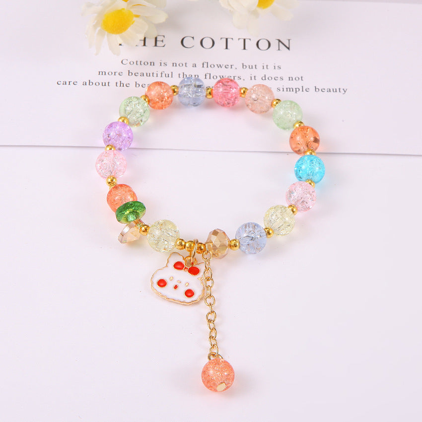 Bracelets Mori d'été simples et mignons pour enfants, Style féminin