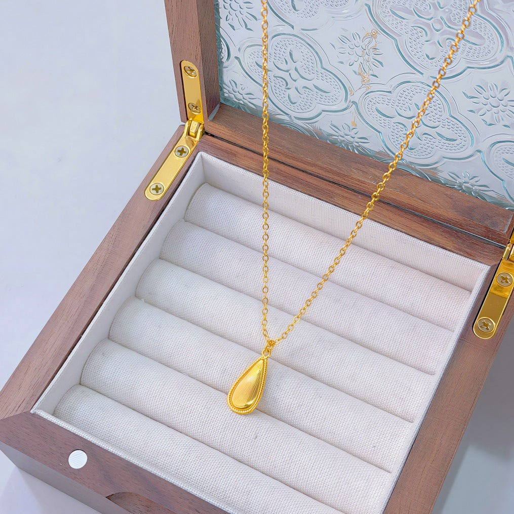 Ginkgo Leaf Variety Retro Affordable Luxury Fashion Design Necklace