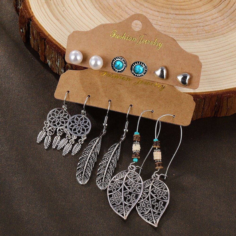 Unique Set Of Suit Bohemian Female Earrings