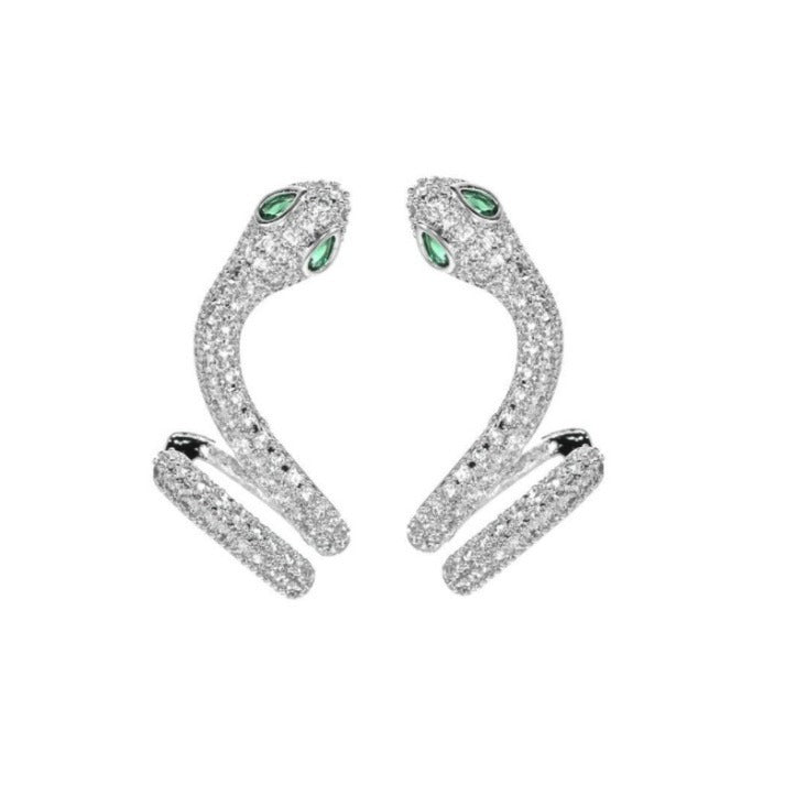 Women's High-grade Snake-shaped Design Sense Trendy Personality Ear Clip