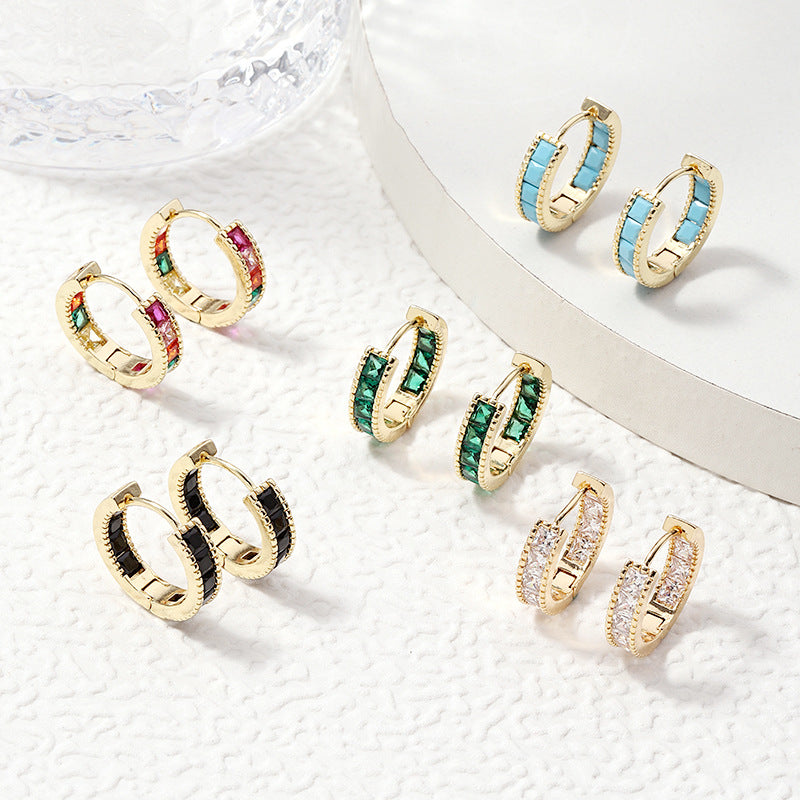 Women's Clip Design Sense High-grade Cold Temperament Earrings