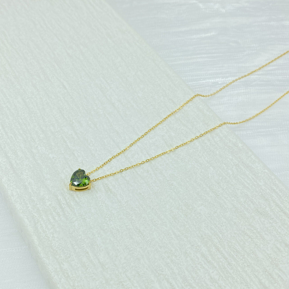 Diamond Love Twee Constellations Titanium Steel Material Does Necklace