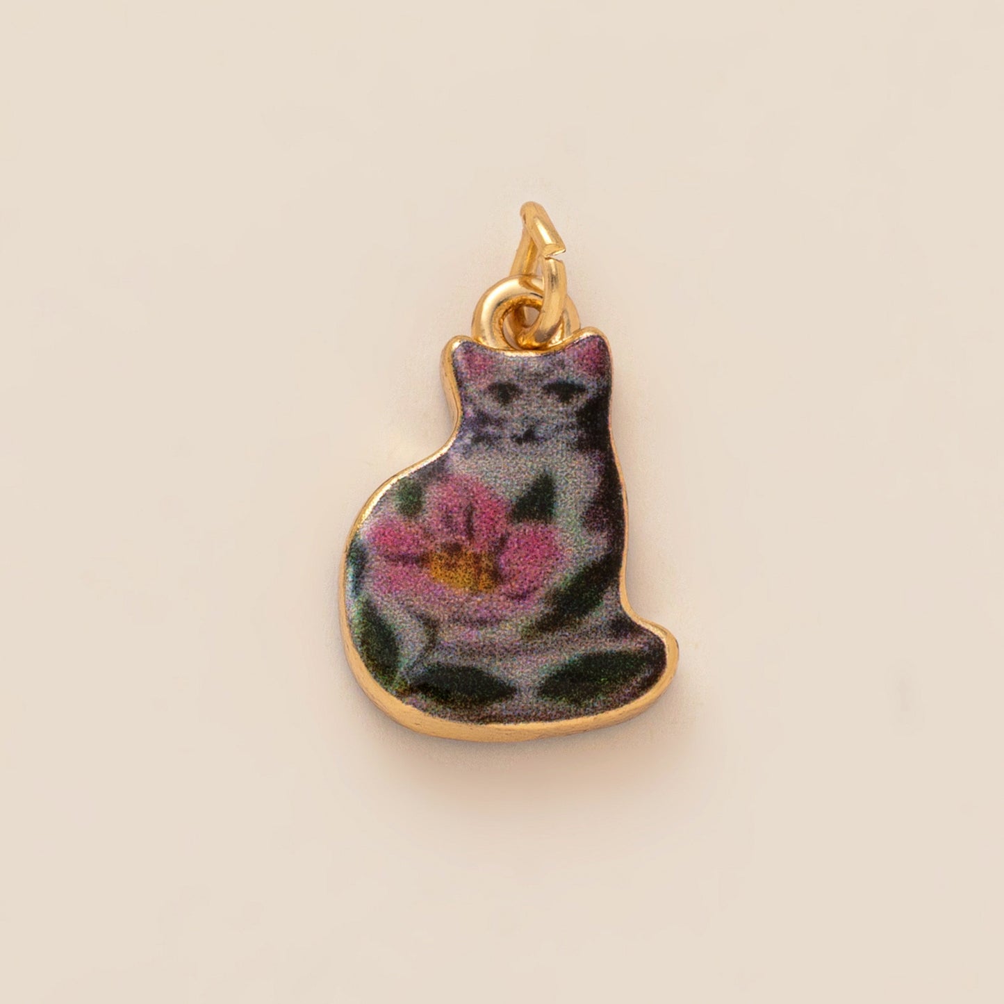 Color Plated Dopamine Copper Cat Fashion Necklace