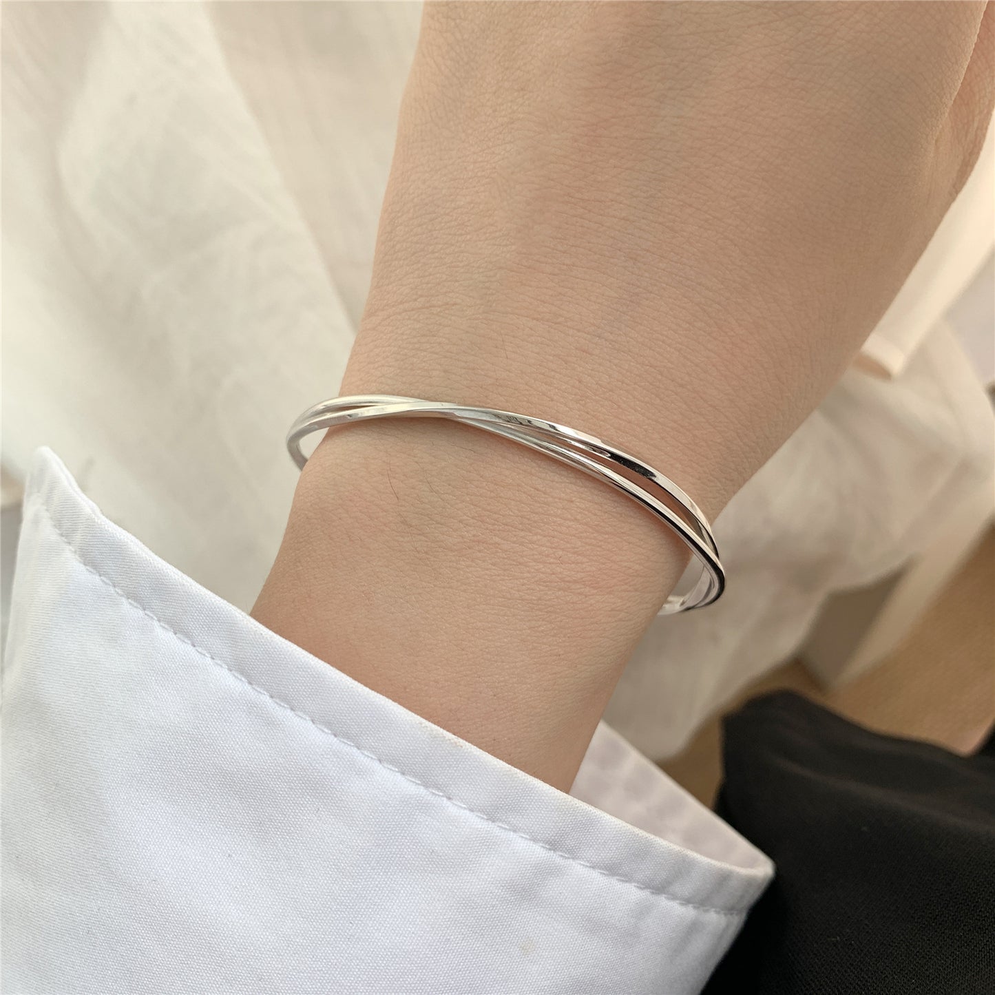 Damenmode Retro Herz Vielseitige Persönlichkeit Einfachheit Armbänder