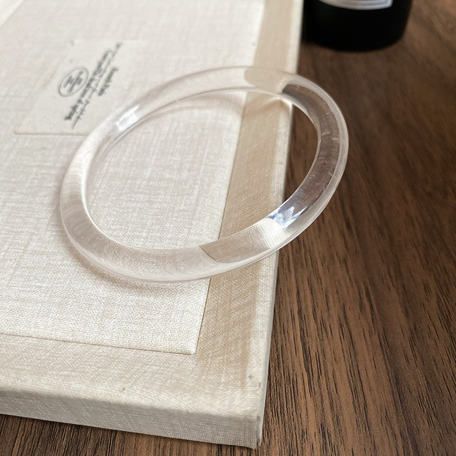 Irregular Resin Mori Style Simple Commute Light Bracelets