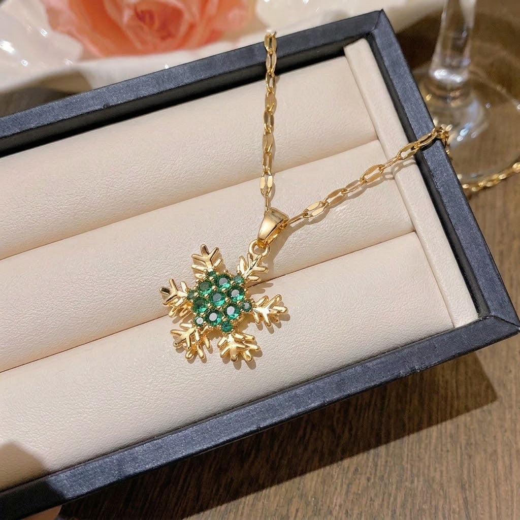 Rotating Degree Rotation Heart-shaped Zircon Clavicle Rings