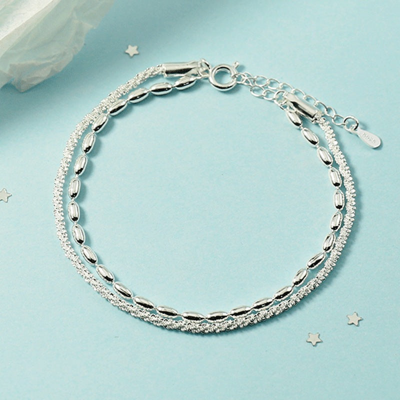 Women's Sparkling Starry Sky Design High-grade Style Fashionable Simple Bracelets
