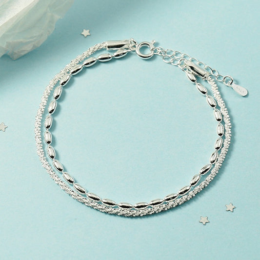 Women's Sparkling Starry Sky Design High-grade Style Fashionable Simple Bracelets