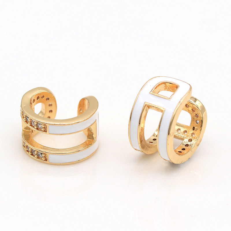 Affordable Luxury U-shaped Painless Female High-grade Ear Clip