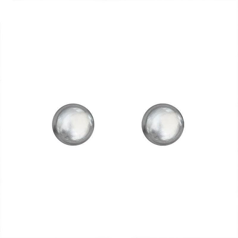 Women's Gray Pearl Light Luxury High-grade Elegant Wild Rings