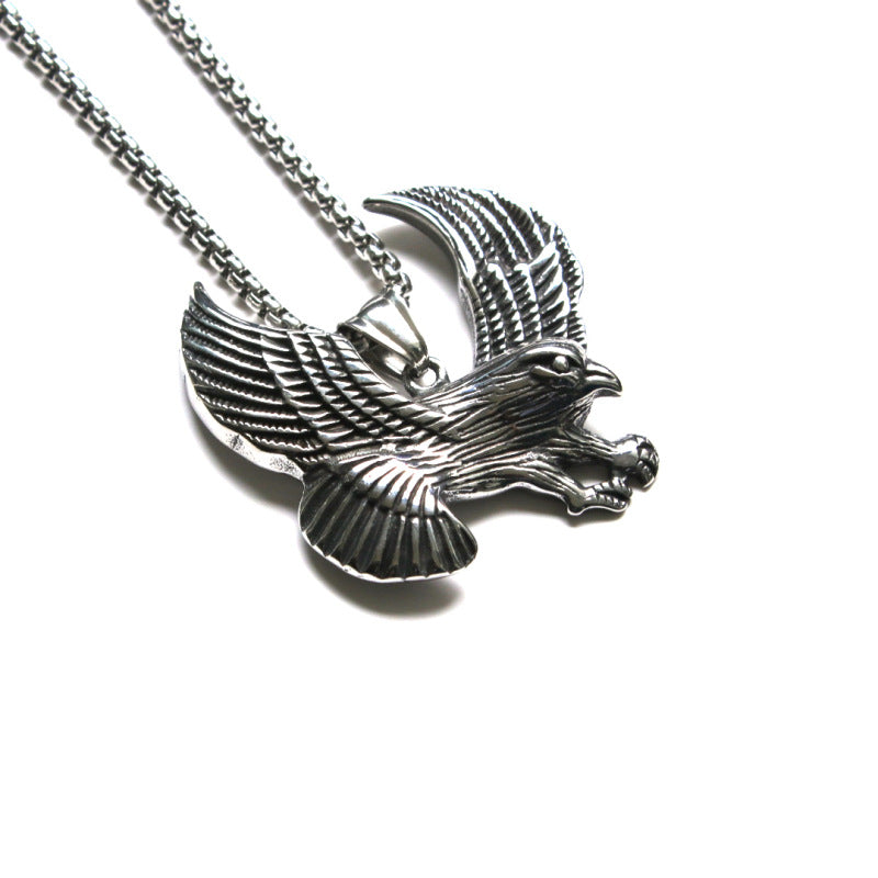 Women's & Men's Titanium Steel Thor Hammer Stainless Viking Necklace