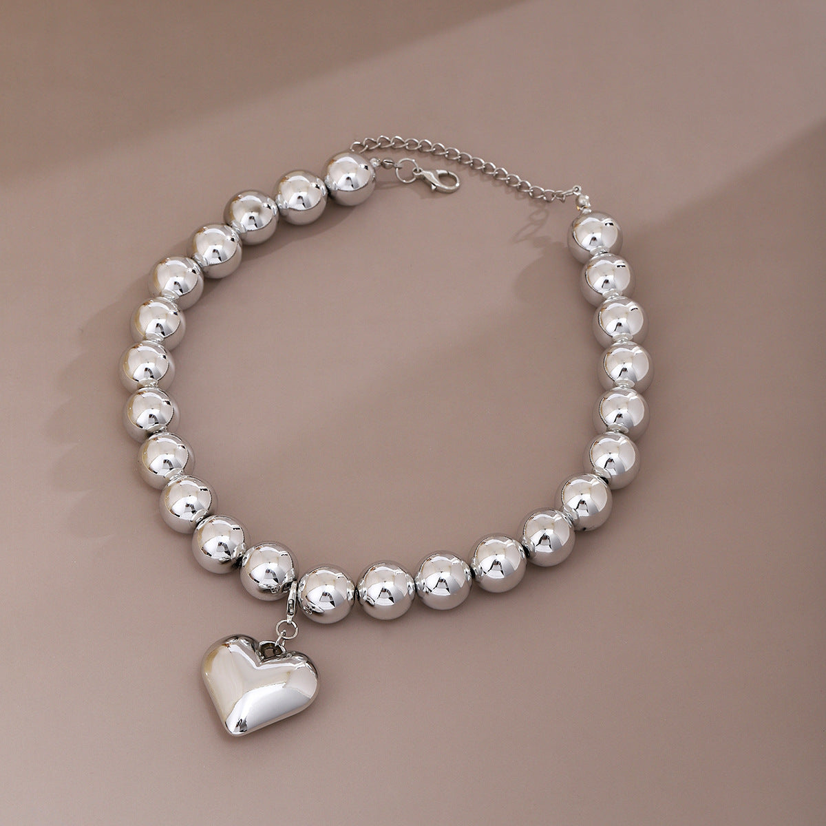 Simplicity Exaggeration Love High-grade Personality Geometry Jewelry Set