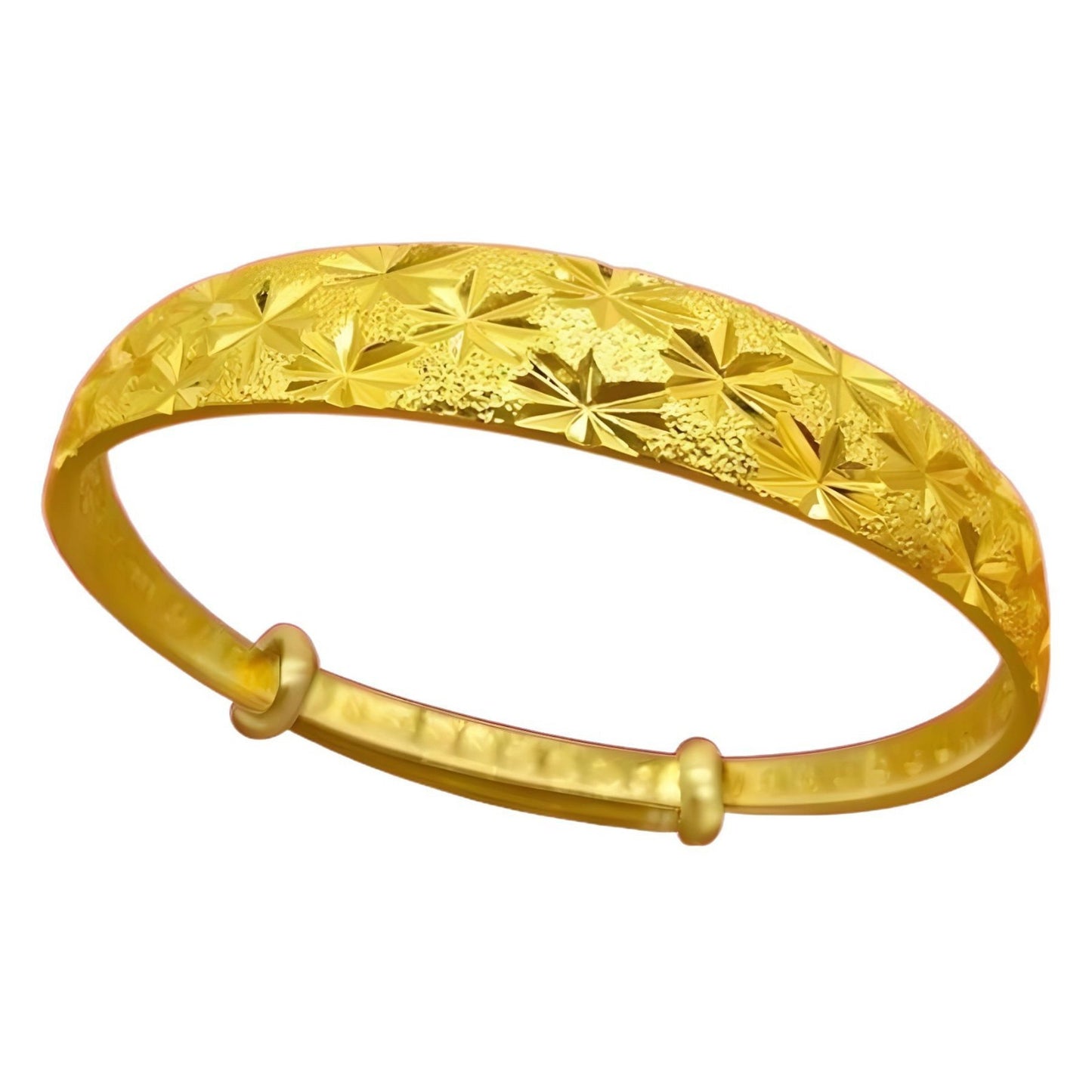 Dragon Phoenix Starry Simulation Golden Smooth Push-pull Bracelet