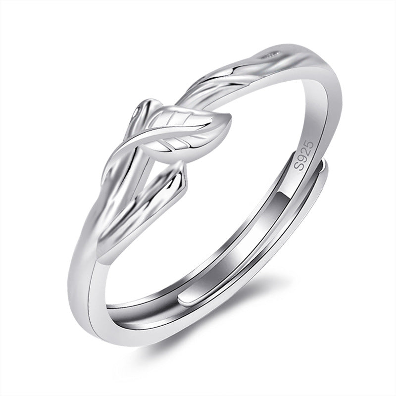 Women's & Men's & Couple Pair Of Fashion Open-end Personality Rings