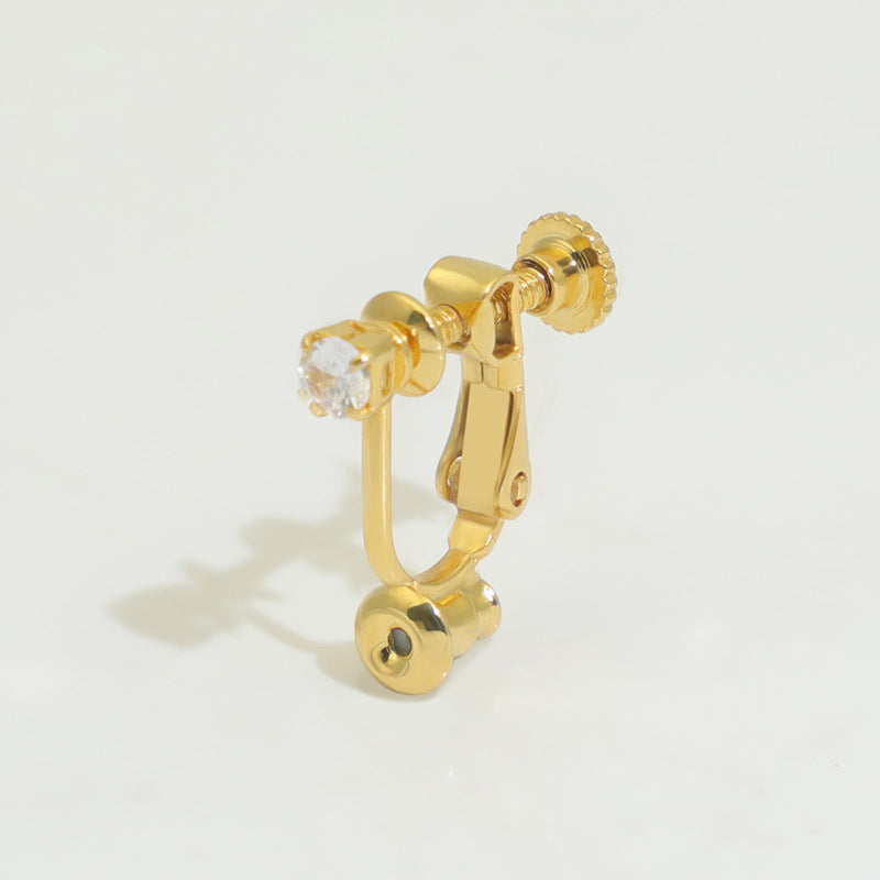 Real Gold No Piercing French Converter Adjustable Rings