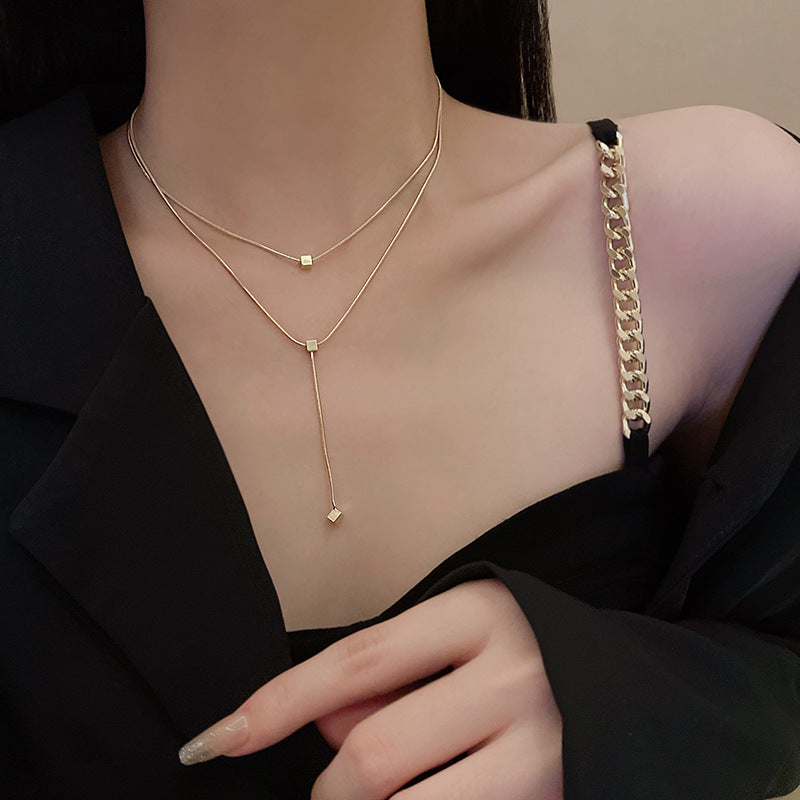 Personality Special Interest Light Luxury Clavicle Necklaces