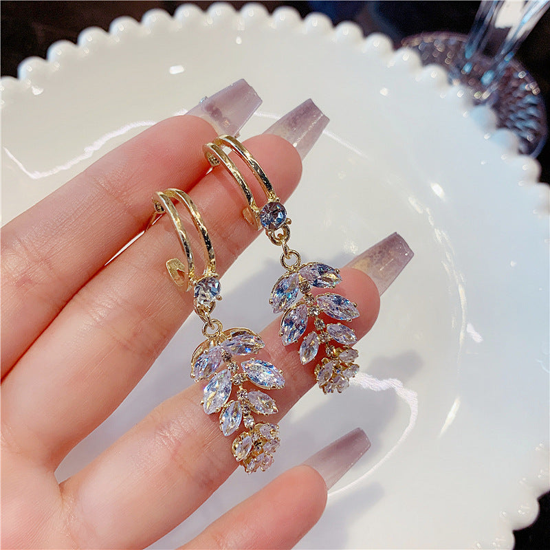 Women's Affordable Luxury Fashion Wheat Tassel For Stud Earrings