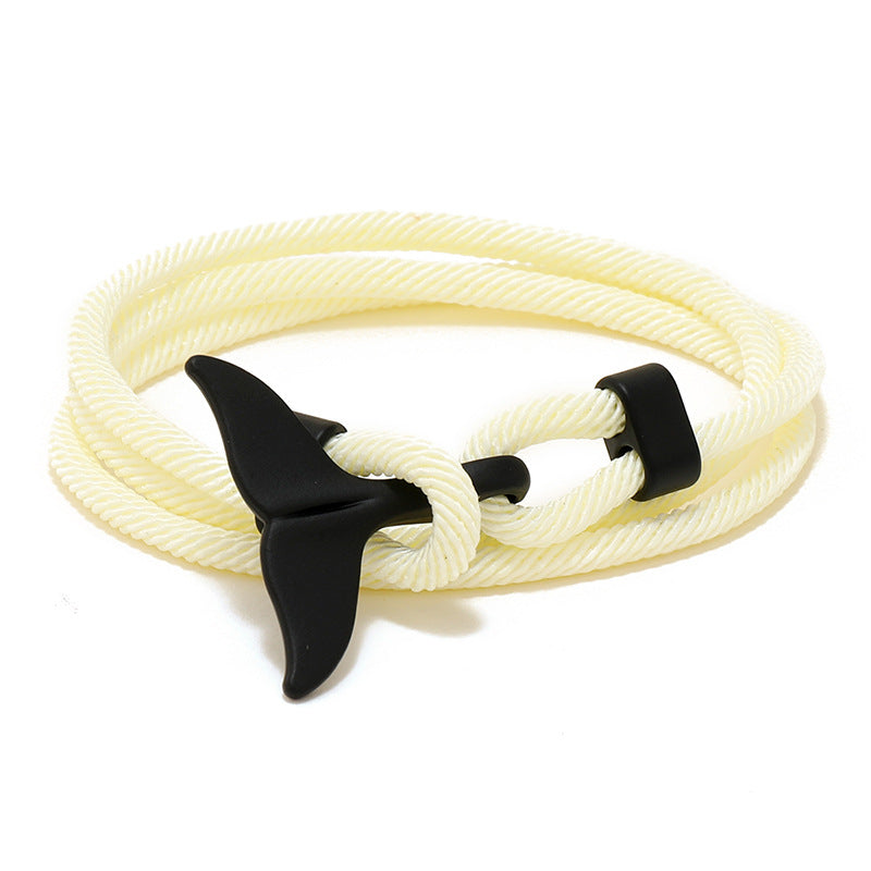 Style Whale Tail Personality Life Paar Armbänder