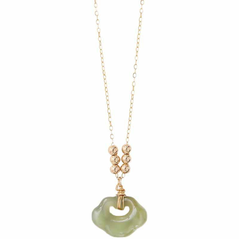 Peace Buckle Fashion Clavicle Chain Exquisite Necklaces