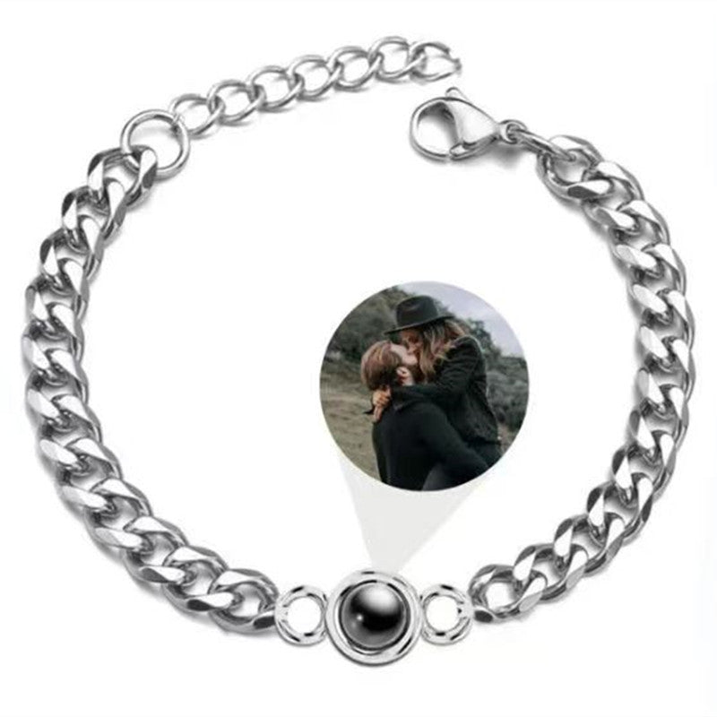 Chain Projection Picture Customization Languages Love Bracelets