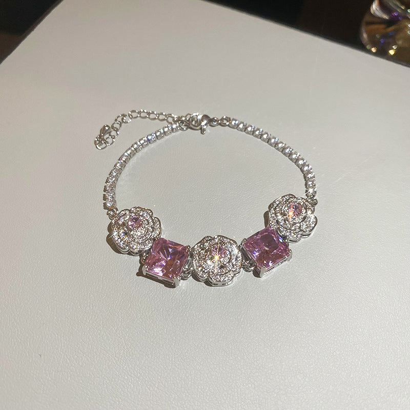 Round Pull-out Retro Minority Elegant Light Luxury Bracelets