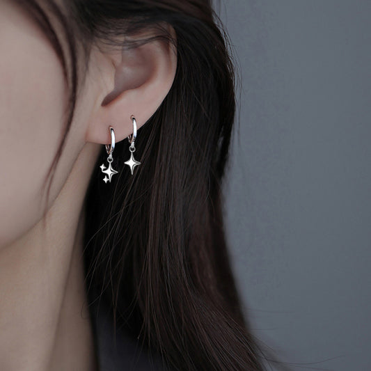 Stars Clip Fashion Simple Creative Lucky Ear Buckle