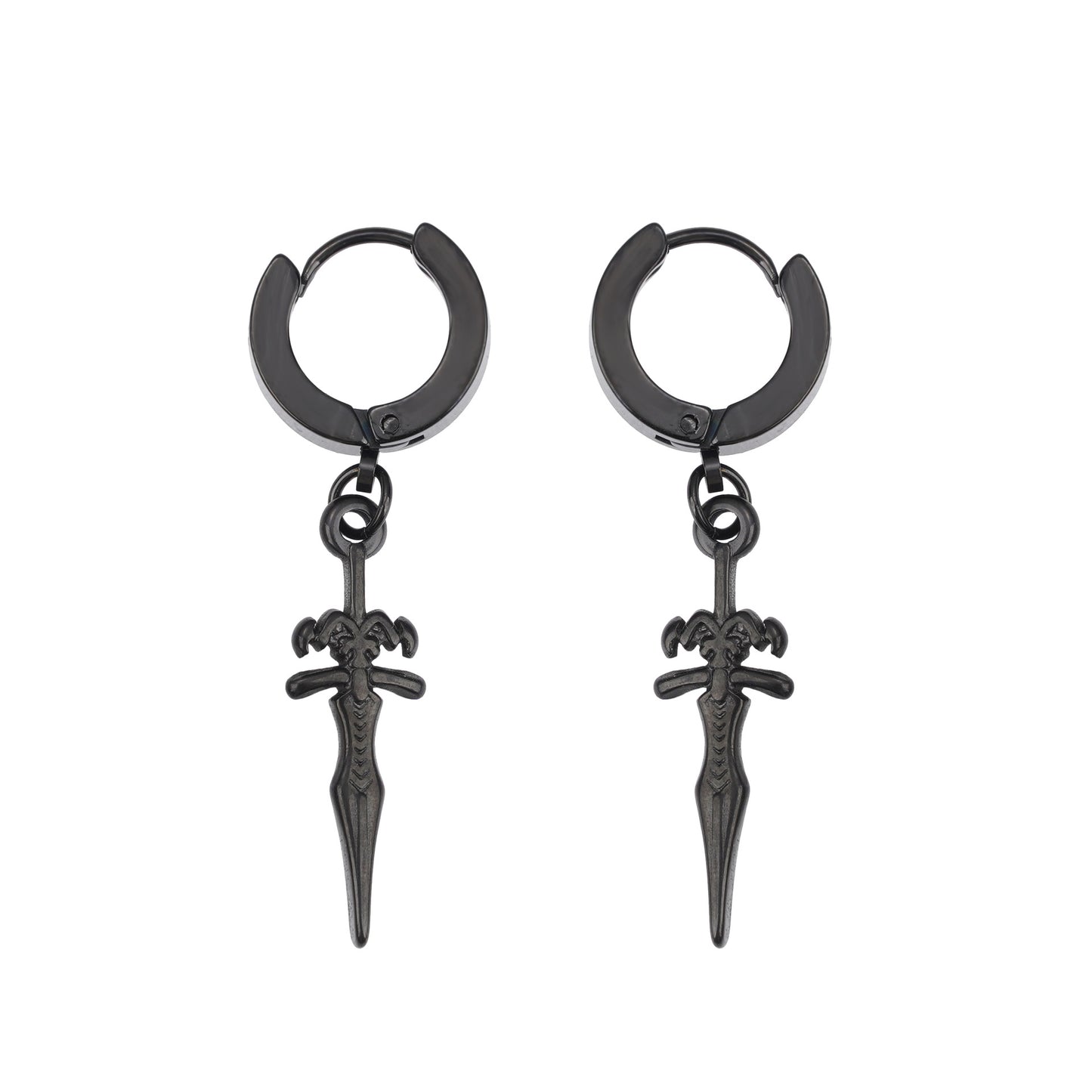 Titanium Steel Clip Eardrops Clips Cross Ear Buckle