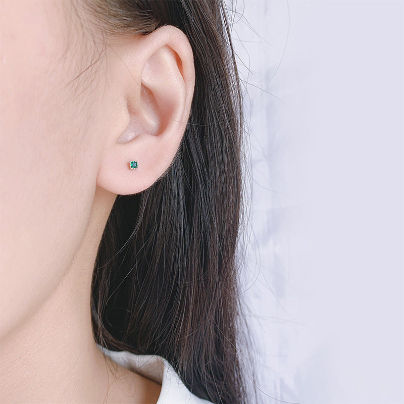 Small Square Compact Mini Super Fairy Ear Bone Nail Rings