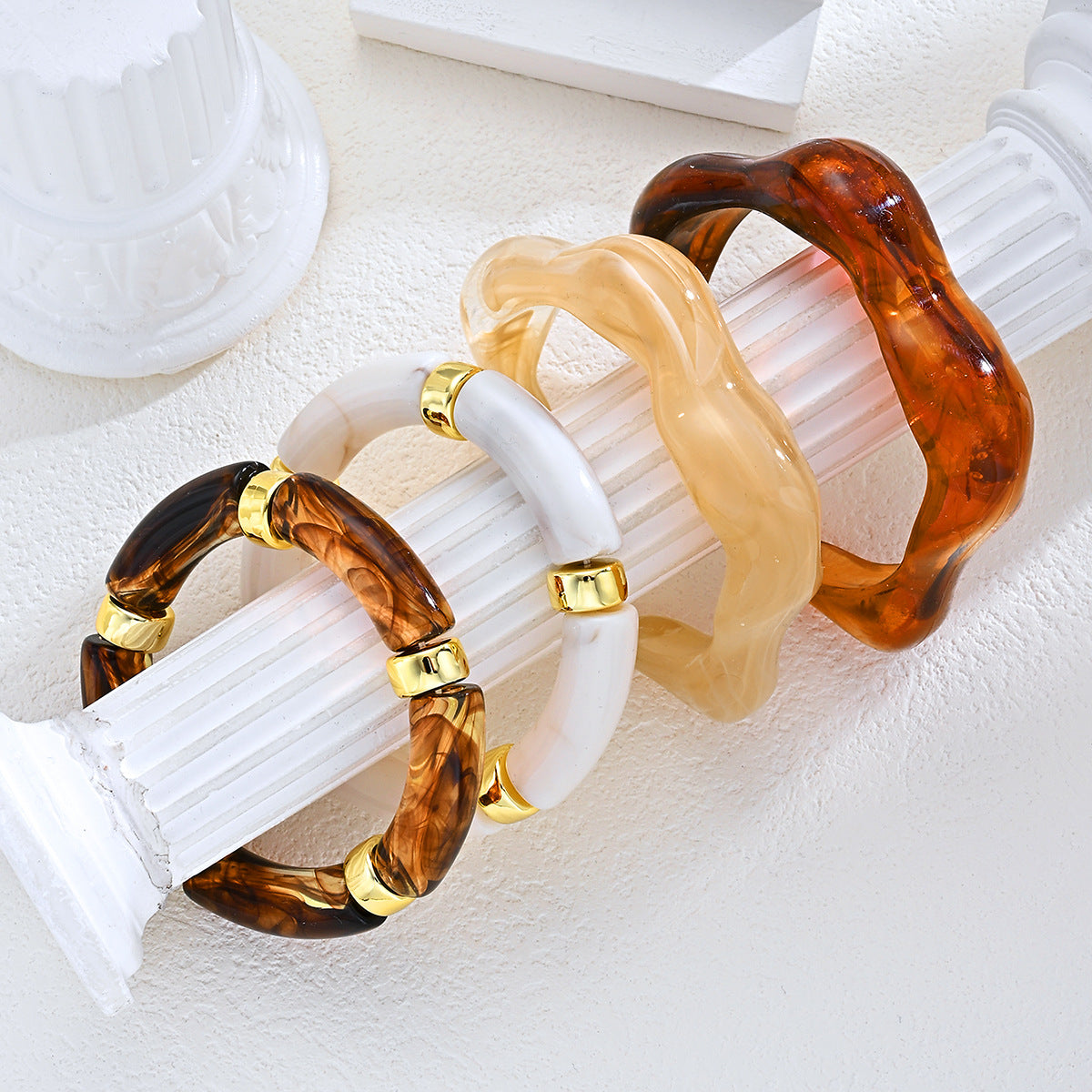 Wide Edge Open-ended Simple Personality Affordable Bracelet