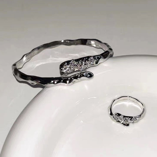 Starry Diamond Female Design French Irregular Geometric Bracelets