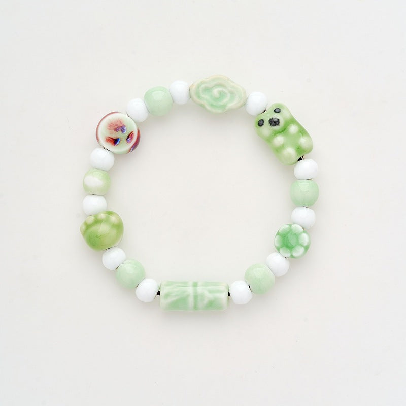 Artistic Ancient Style Bead String Fresh Bracelet