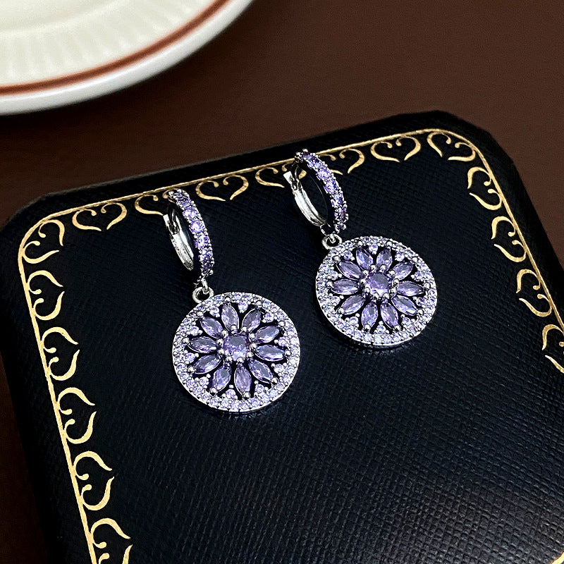 Design Round Clip Trendy Female Retro Affordable Luxury Ear Buckle
