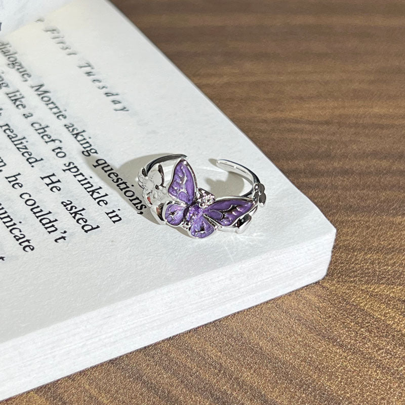 Asterism Sweet Cool High-grade Open Female Personality Atmosphere Light Luxury Rings