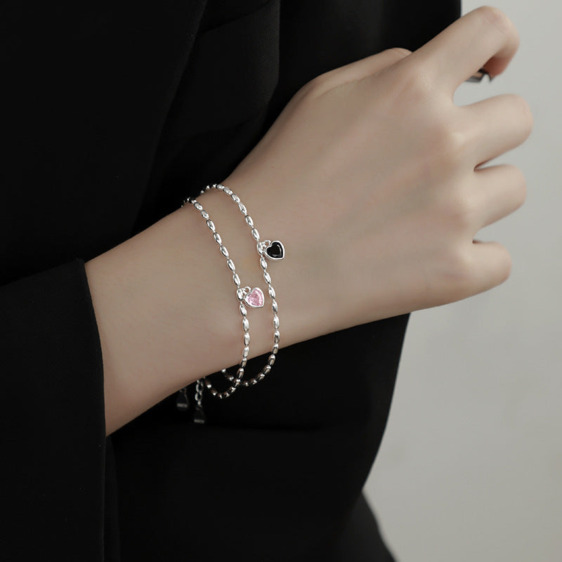 Loving Heart Female Temperament Design Girlfriends Bracelet