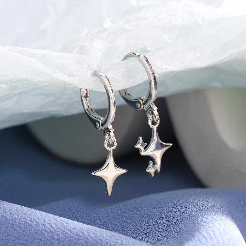Stars Clip Fashion Simple Creative Lucky Ear Buckle
