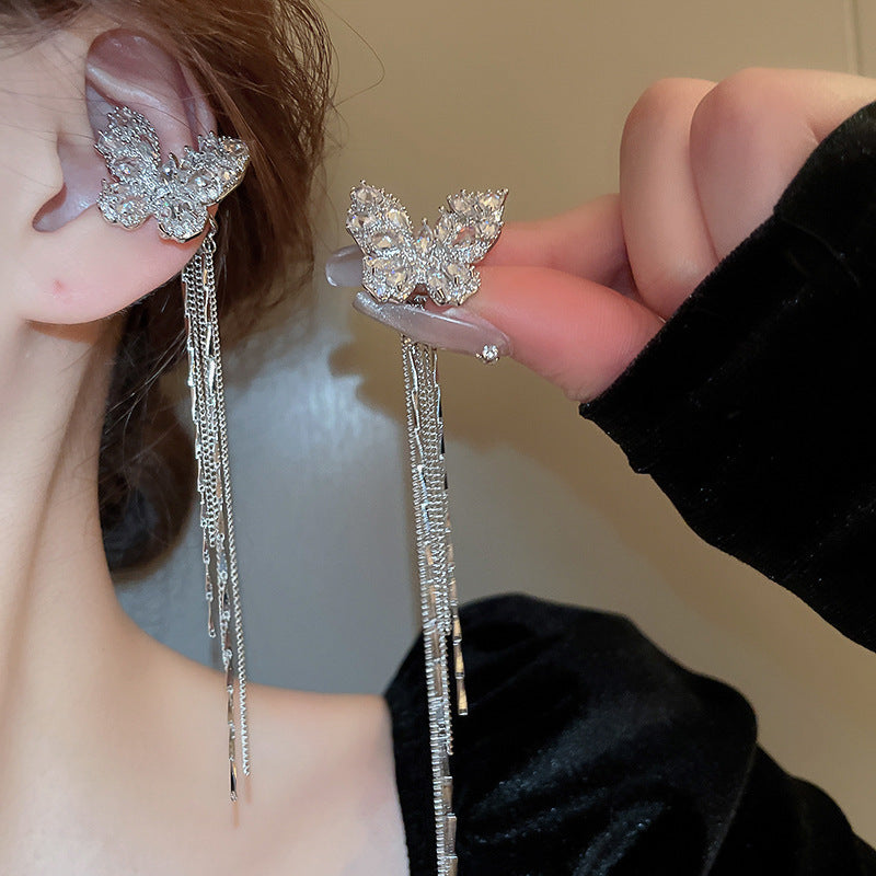 Round Bone Retro Unique Design Dignified Clips Light Luxury Ear Clip