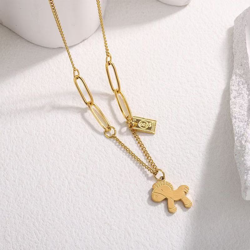 Women's Immediately Rich Ear Sweater Chain High-grade Jewelry Set