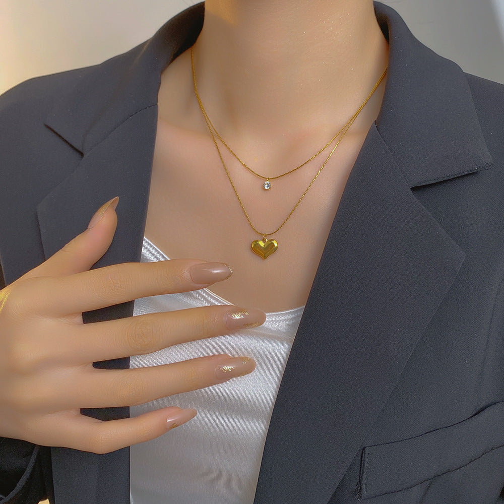 Women's Cool Hot Style Clavicle Chain Female With Necklace