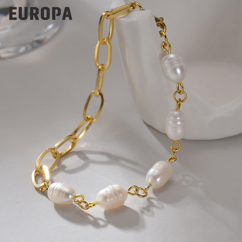 Women's Design Vacuum Gold-plated For Elegant Graceful Bracelets