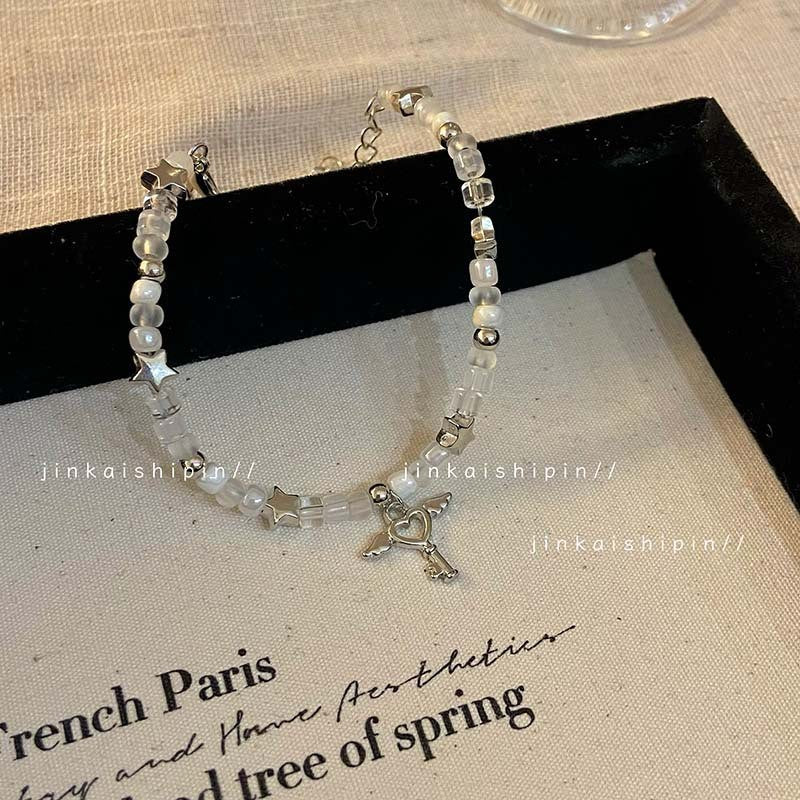 Women's Salt Ice Small String Rich Flower Fashionable Temperamental Good-looking Carrying Bracelet