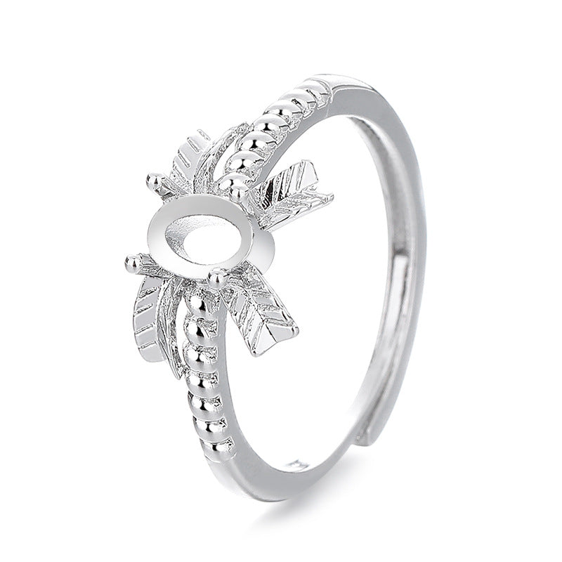 Women's Open Setting Empty Holder Inset More Sizes Imitation Rings
